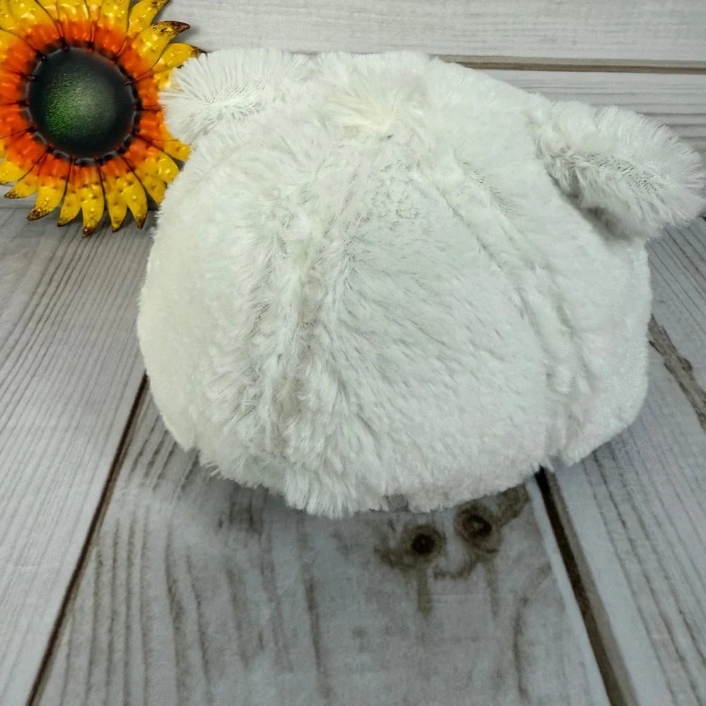 Vera New York Kids‎ White Teddy Bear Ears Plush Baseball Cap Hat